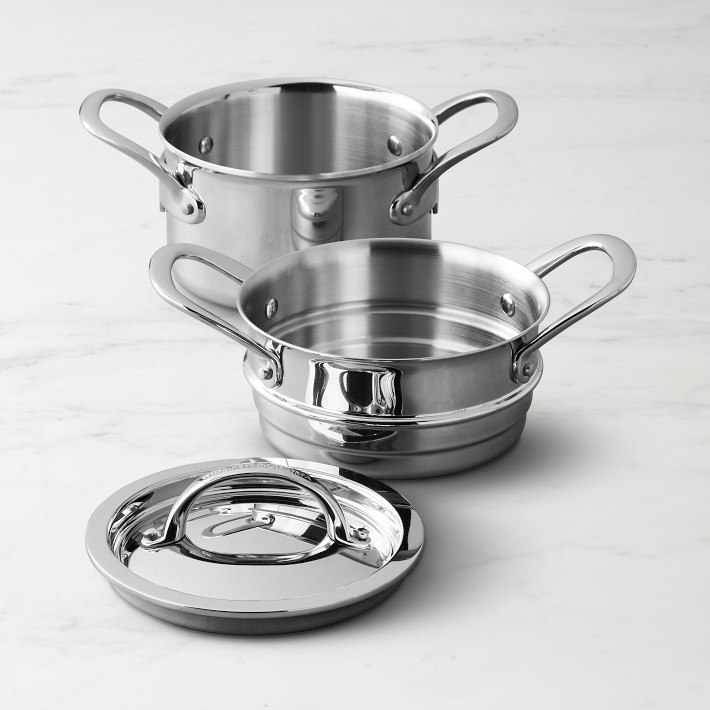 Williams Sonoma Signature Thermo-Clad® Stainless-Steel Double