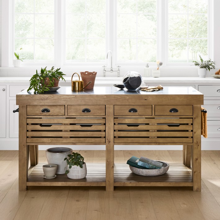 Cooper Double Kitchen Island | Williams Sonoma