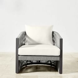 Pasadena Outdoor Metal Club Chair