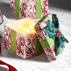 'Twas the Night Before Christmas Present Figural Candle