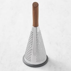 Williams Sonoma Walnut Handled Conical Grater