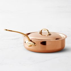 Mauviel M'150 Copper B Saut&#233; Pan, 3 1/2-Qt.