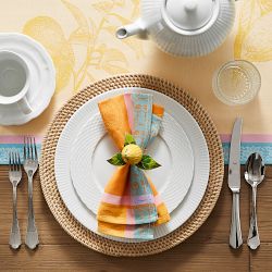 Bright Jacquard Napkins, Set of 4
