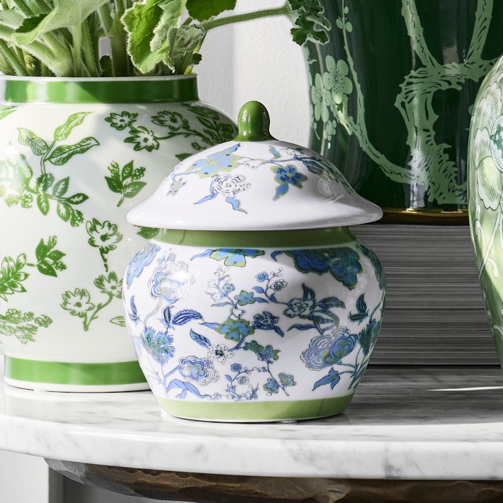 Green Ginger Jar, Multi | Williams Sonoma