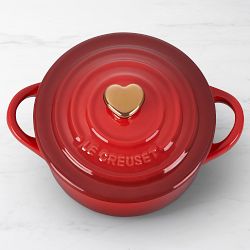 Le Creuset Mini Cocotte with Heart Knob, 8-oz