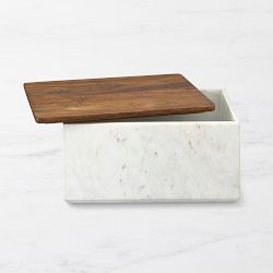 Williams Sonoma Marble Bread Box