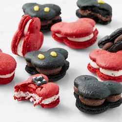 Disney Mickey &amp; Minnie Mouse&#8482; x Williams Sonoma Shaped Macarons, Set of 10