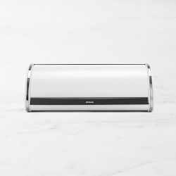 OPEN BOX: Brabantia Roll Top Bread Box, White