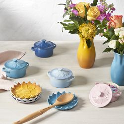 Le Creuset Stoneware Mini Round Flower Cocotte