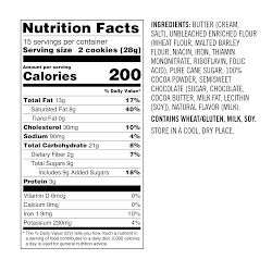 Williams Sonoma Chocolate Shortbread Cookies