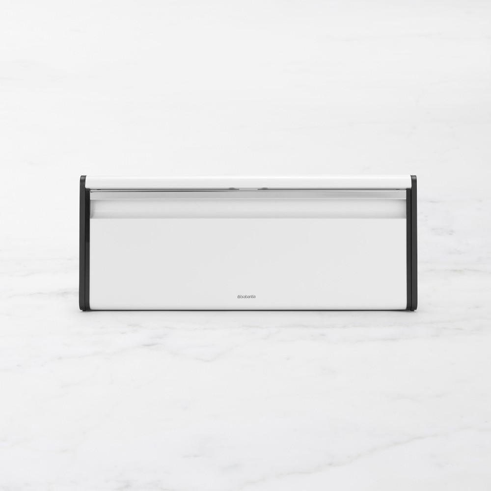 Brabantia Fall Front Bread Box - White