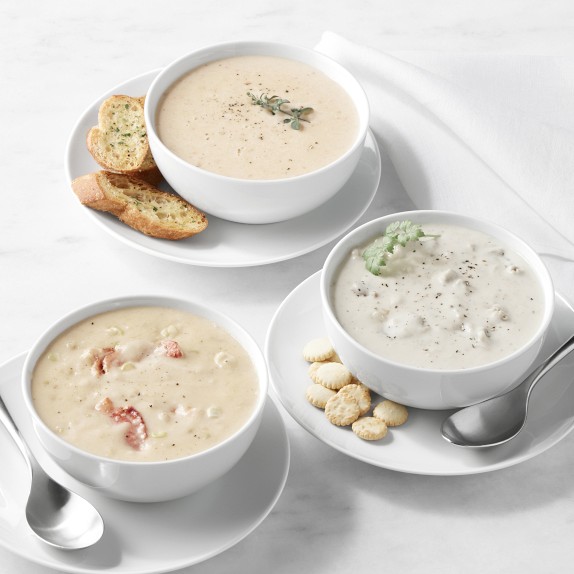 Fogged In Soup Trio, Serves 12