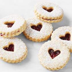 Vienna Cookie Company Heart Linzer Cookies, Set of 12