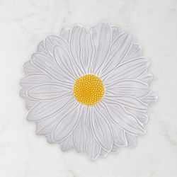 Bordallo Pinheiro Maria Flor Daisy Plate Dessert Plates, Set of 4