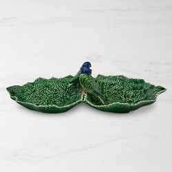 Bordallo Pinheiro Cineraria Double Leaf Tray