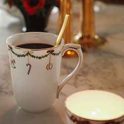 Royal Copenhagen Star Fluted Mugs, Set of 2