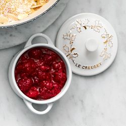 Le Creuset Stoneware Holly Mini Cocotte, 8-oz