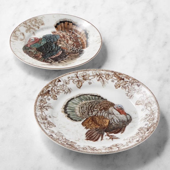 Plymouth Classic Turkey 16-Piece Dinnerware Set