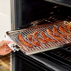 All-Clad Stainless Steel Half Sheet with Cooling Rack
