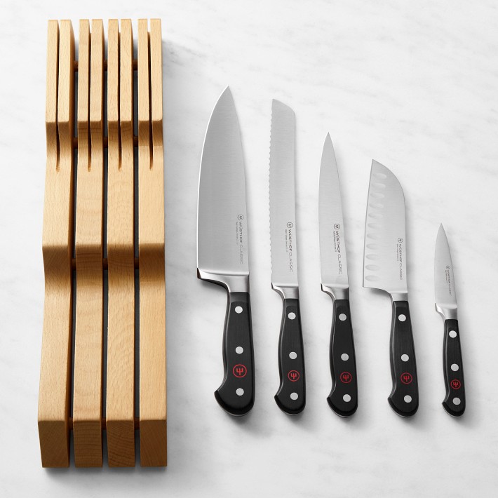 Wüsthof Classic 6-Piece Knife Set with Drawer Tray | Williams Sonoma