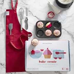 Williams Sonoma Kids Bake and Create Cupcake, Set of 33