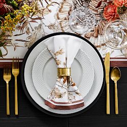 Plymouth Turkey Table Runner