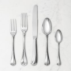 San Marco 20-Piece Flatware Set, Silver