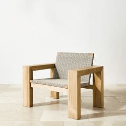 Larnaca Outdoor Teak x All-Weather-Weave Club Chair