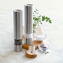 Cole &amp; Mason Electric Salt &amp; Pepper Mills, 8&quot;