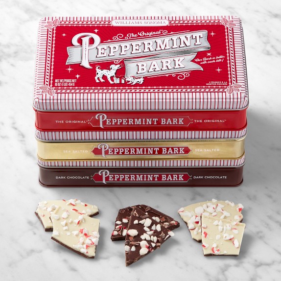 Williams Sonoma Peppermint Bark Trio: The Original™, Salted & Dark