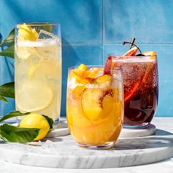 DuraClear® Tritan Outdoor Stemless Wine Glasses, Set of 6