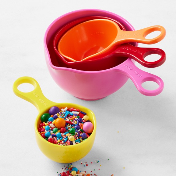 Flour Shop x Williams Sonoma Rainbow Measuring Cups and Spoons