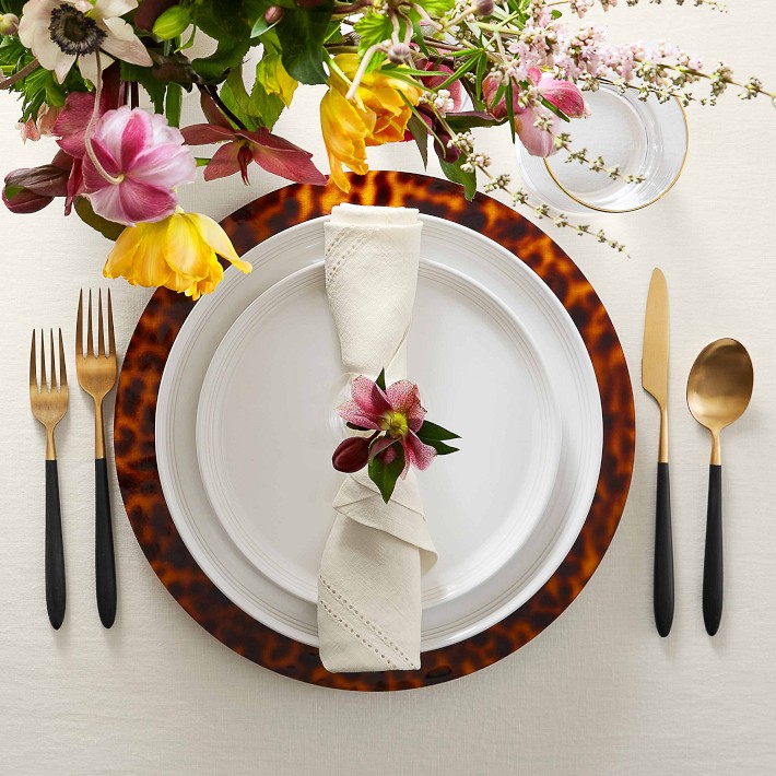 Linen Double Hemstitch Tablecloth | Williams Sonoma