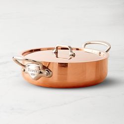 Mauviel Triply Copper Rondeau, 3.4-Qt.