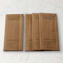 Williams Sonoma Cedar Plank, Set of 4