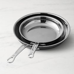 Hestan NanoBond® Titanium Stainless-Steel Fry Pan Set, 8 1/2" & 11"