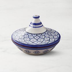 Williams Sonoma Clay Tagine, Blue