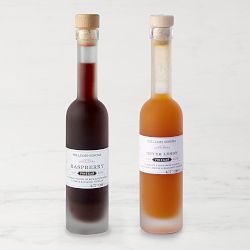 Williams Sonoma Raspberry and Lemon Balsamic Vinegars, Set of 2
