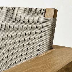 Larnaca Outdoor Teak x All-Weather-Weave Club Chair