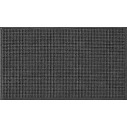 Waterhog Squares 3'x5' Estate Mat, Charcoal
