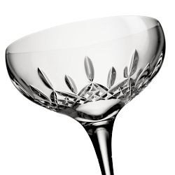 Waterford Lismore Essence 5" x 7" Frame &amp; 2 Waterford Lismore Essence Coupes