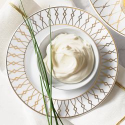 Regency Gold Appetizer Plates, Set of 4