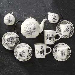 Rory Dobner x Williams Sonoma Alice's Adventures In Wonderland Tea Pot