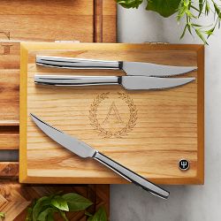 W&#252;sthof Stainless-Steel Steak Knives, Set of 8