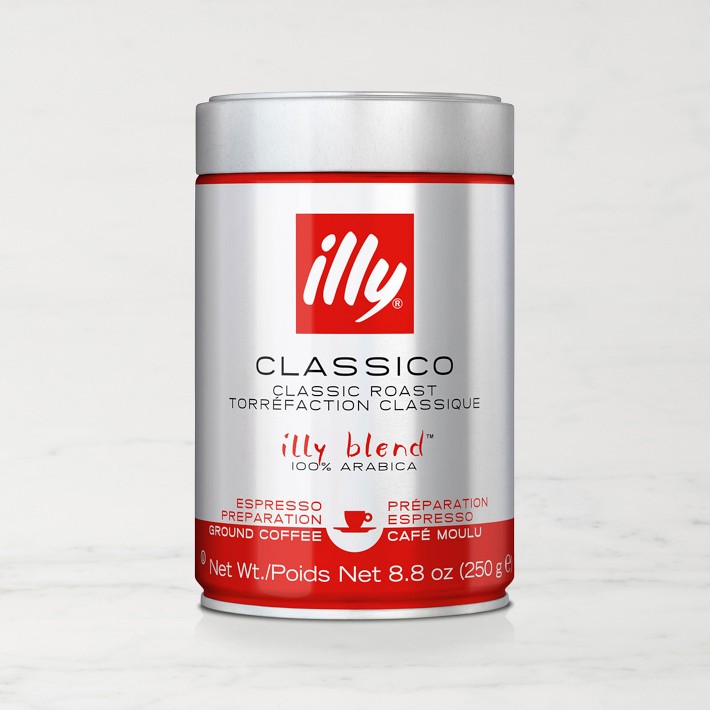 illy Ground Espresso Classico Coffee Medium Roast | Williams Sonoma