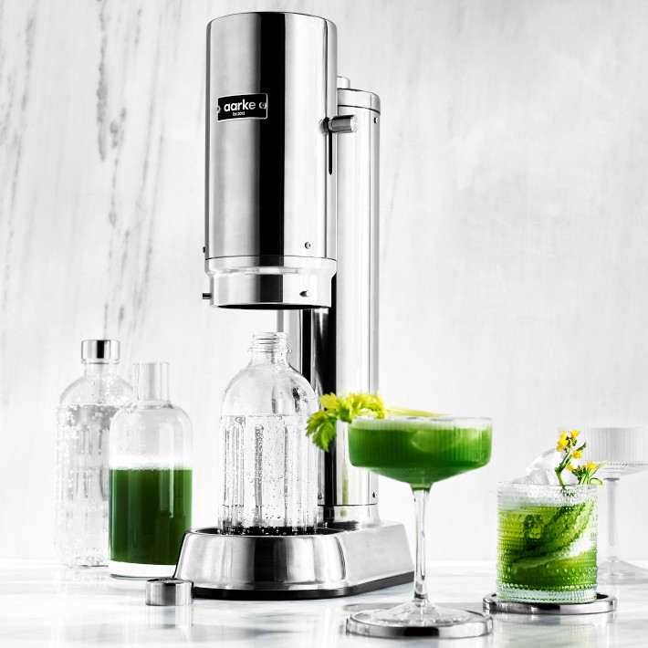 Aarke Carbonator Pro with Glass Bottle | Williams Sonoma