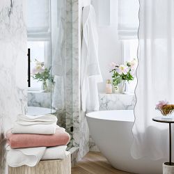 AERIN x Williams Sonoma Home Scallop Shower Curtain