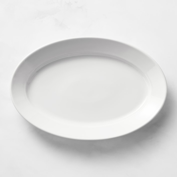 Apilco Oval Porcelain Serving Platter | Williams Sonoma