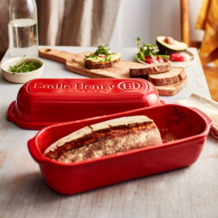Emile Henry Italian Bread Loaf Baker | Williams Sonoma