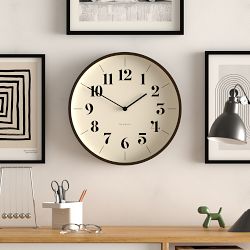 Newgate Mr Clarke Wall Clock, Wooden Case | Williams Sonoma